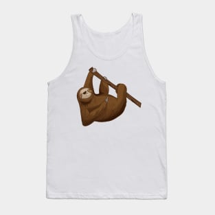 Not Fast Not Furious - Funny cute lazy sloth Tank Top